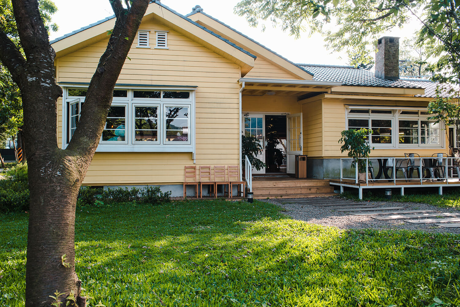 Termite damage and no back porch and I still sold it